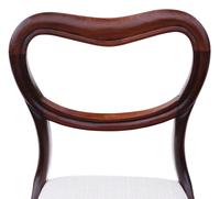 Set of 6 William IV Mahogany Balloon Back Dining Chairs c.1835 (4 of 8) Set of 6 William IV Mahogany Balloon Back Dining Chairs c.1835 (4 of 8)