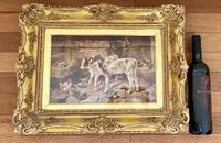 Victorian Oil of a Farmyard Scene C1900 (4 of 6) Victorian Oil of a Farmyard Scene C1900 (4 of 6)