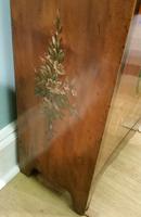 Satinwood Polychrome Painted Longcase Clock. (8 of 11) Satinwood Polychrome Painted Longcase Clock. (8 of 11)