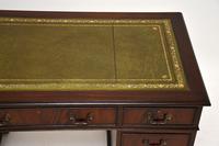 Georgian Style Mahogany Leather Top Pedestal Desk (9 of 10) Georgian Style Mahogany Leather Top Pedestal Desk (9 of 10)