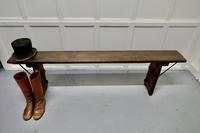 Very Rustic Folding Farmhouse Kitchen Bench (2 of 8) Very Rustic Folding Farmhouse Kitchen Bench (2 of 8)
