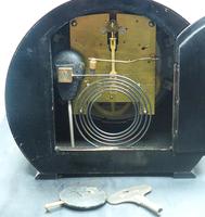 Smiths Enfield Antique English Art Deco 8 Day Striking Mantel Clock (8 of 9) Smiths Enfield Antique English Art Deco 8 Day Striking Mantel Clock (8 of 9)