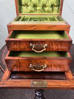 Antique Burr Walnut Ladies Jewellery Box (9 of 9) Antique Burr Walnut Ladies Jewellery Box (9 of 9)