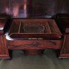 Rare Rosewood Tea Caddy (3 of 4) Rare Rosewood Tea Caddy (3 of 4)