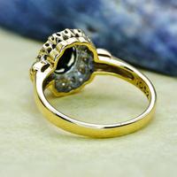 The Vintage 9ct Royal Sapphire & Diamond Ring (3 of 5) The Vintage 9ct Royal Sapphire & Diamond Ring (3 of 5)