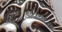 Edwardian Two Sided Solid 1902 Hallmarked Silver Hand Mirror (3 of 6) Edwardian Two Sided Solid 1902 Hallmarked Silver Hand Mirror (3 of 6)