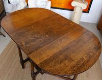 Oak Gateleg Dining Table & 4 Chairs Arts Crafts (15 of 17) Oak Gateleg Dining Table & 4 Chairs Arts Crafts (15 of 17)