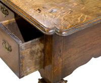 Queen Anne Oak & Walnut Crossbanded Lowboy (7 of 7) Queen Anne Oak & Walnut Crossbanded Lowboy (7 of 7)