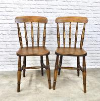 Pair of Antique Windsor Spindleback Chairs (3 of 6) Pair of Antique Windsor Spindleback Chairs (3 of 6)