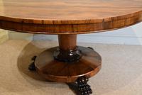 19th Century Rosewood Breakfast Table with Hairy Paw Feet (3 of 9) 19th Century Rosewood Breakfast Table with Hairy Paw Feet (3 of 9)
