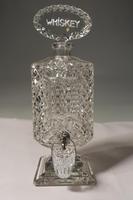 An Extremely Rare Late 19th Century Lead Crystal Cut Glass Whiskey Dispenser (4 of 6) An Extremely Rare Late 19th Century Lead Crystal Cut Glass Whiskey Dispenser (4 of 6)