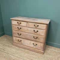 Superb Quality Limed Oak Antique Chest of Drawers (4 of 8) Superb Quality Limed Oak Antique Chest of Drawers (4 of 8)