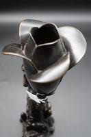 Early 20th Century Japanese Bronze Vase in the Form of a Lotus (5 of 5) Early 20th Century Japanese Bronze Vase in the Form of a Lotus (5 of 5)