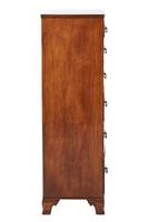 Geo Style Walnut 6 Drawer Bowfront Chest Circa 1920s (6 of 8) Geo Style Walnut 6 Drawer Bowfront Chest Circa 1920s (6 of 8)