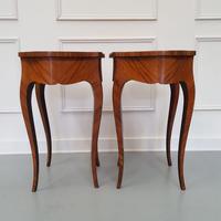 Pair of Kingwood Side Tables c.1930 (8 of 9) Pair of Kingwood Side Tables c.1930 (8 of 9)