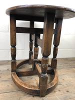 Unusual Antique Oak Oval Top Table (10 of 12) Unusual Antique Oak Oval Top Table (10 of 12)