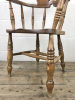 Antique Beech Spindle Back Smoker's Bow Chair (6 of 8) Antique Beech Spindle Back Smoker's Bow Chair (6 of 8)