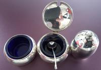 Sterling Silver Cruet Set (2 of 4) Sterling Silver Cruet Set (2 of 4)