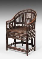 Regency Period Pavilion Cane Armchair