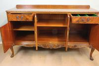 Burr Walnut Queen Anne Style Sideboard Server c.1930 (13 of 16) Burr Walnut Queen Anne Style Sideboard Server c.1930 (13 of 16)