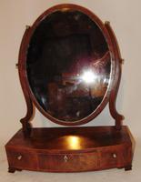 Sheraton mahogany toilet mirror (2 of 6) Sheraton mahogany toilet mirror (2 of 6)