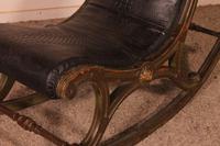 Polychrome Napoleon III Rocking Chair (8 of 10) Polychrome Napoleon III Rocking Chair (8 of 10)