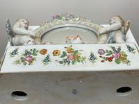 Pair of Small Dresden Victorian Style Porcelain Cherub Table Mirrors (51 of 60) Pair of Small Dresden Victorian Style Porcelain Cherub Table Mirrors (51 of 60)