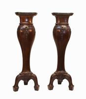 Pair of Gillows Pedestal Stands Carved Neo Classical Tables 1880 (2 of 13) Pair of Gillows Pedestal Stands Carved Neo Classical Tables 1880 (2 of 13)