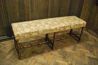 Large French Upholstered Stool (6 of 6) Large French Upholstered Stool (6 of 6)