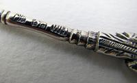 Antique Wang Hing Chinese Man Novelty Export Solid Silver Tea Spoon Bamboo, China c.1900 (6 of 8) Antique Wang Hing Chinese Man Novelty Export Solid Silver Tea Spoon Bamboo, China c.1900 (6 of 8)