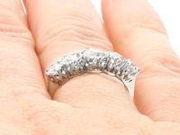 1.37ct Diamond & 18ct White Gold Five Stone Ring - Antique c.1920 (9 of 9) 1.37ct Diamond & 18ct White Gold Five Stone Ring - Antique c.1920 (9 of 9)