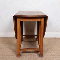 Oak Gateleg Dining Table Carved Solid Folding Kitchen Table (13 of 15) Oak Gateleg Dining Table Carved Solid Folding Kitchen Table (13 of 15)