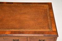 Antique Burr Walnut Leather Top Desk (10 of 10) Antique Burr Walnut Leather Top Desk (10 of 10)