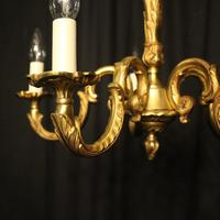 French Gilded Bronze 5 Light Antique Chandelier (2 of 6) French Gilded Bronze 5 Light Antique Chandelier (2 of 6)