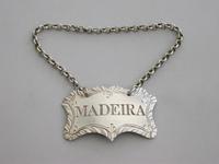Rare Victorian Silver Goldsmiths Company Wine Label 'Madeira' by Charles Rawlings & William Summers, London, 1854 (3 of 9) Rare Victorian Silver Goldsmiths Company Wine Label 'Madeira' by Charles Rawlings & William Summers, London, 1854 (3 of 9)