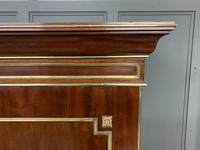 Early 19th Century Brass Mounted Flame Mahogany Linen Press (11 of 21) Early 19th Century Brass Mounted Flame Mahogany Linen Press (11 of 21)
