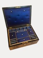 Antique Victorian Burr Walnut Tunbridge Ware Inlaid Work Box (7 of 8) Antique Victorian Burr Walnut Tunbridge Ware Inlaid Work Box (7 of 8)