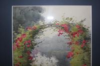 Antique Original Watercolour - Rose Arch - Mary Sophia Godlee '1860-1932' (4 of 5) Antique Original Watercolour - Rose Arch - Mary Sophia Godlee '1860-1932' (4 of 5)