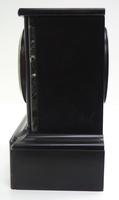 Antique French Slate & Marble 8 Day Mantel Clock J W Benson (3 of 8) Antique French Slate & Marble 8 Day Mantel Clock J W Benson (3 of 8)