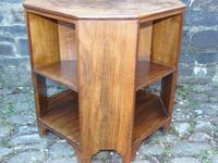 Heals Octagonal Walnut Book Table (11 of 12) Heals Octagonal Walnut Book Table (11 of 12)