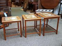 Nest of 3 Retro Tables (4 of 5) Nest of 3 Retro Tables (4 of 5)