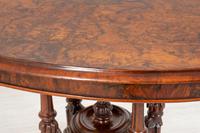 Pretty Victorian Burr Walnut Centre Table (5 of 9) Pretty Victorian Burr Walnut Centre Table (5 of 9)