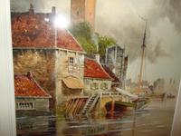 Watercolour Continental Scene by L. Staaten (4 of 5) Watercolour Continental Scene by L. Staaten (4 of 5)