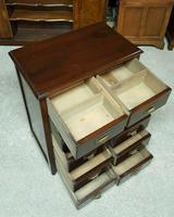 Vintage Mahogany 10 Drawer Chest of Drawers (7 of 10) Vintage Mahogany 10 Drawer Chest of Drawers (7 of 10)