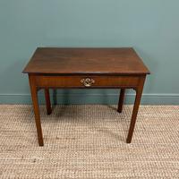 Fine Country Georgian Mahogany Antique Side Table / Writing Table (4 of 6) Fine Country Georgian Mahogany Antique Side Table / Writing Table (4 of 6)
