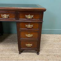 Stunning Victorian Maple & Co Antique Oak Pedestal Desk (5 of 7) Stunning Victorian Maple & Co Antique Oak Pedestal Desk (5 of 7)