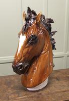 Life Size Italian Ceramic Hand Made Horse Head (1 of 6)