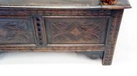 Early 20th C Carved Oak Monks Bench (12 of 16) Early 20th C Carved Oak Monks Bench (12 of 16)