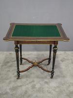 Louis XV Style French Marquetry Games / Side Table (12 of 15) Louis XV Style French Marquetry Games / Side Table (12 of 15)