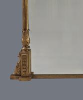 Stunning Large English Victorian Gilt Overmantle Mirror (4 of 6) Stunning Large English Victorian Gilt Overmantle Mirror (4 of 6)